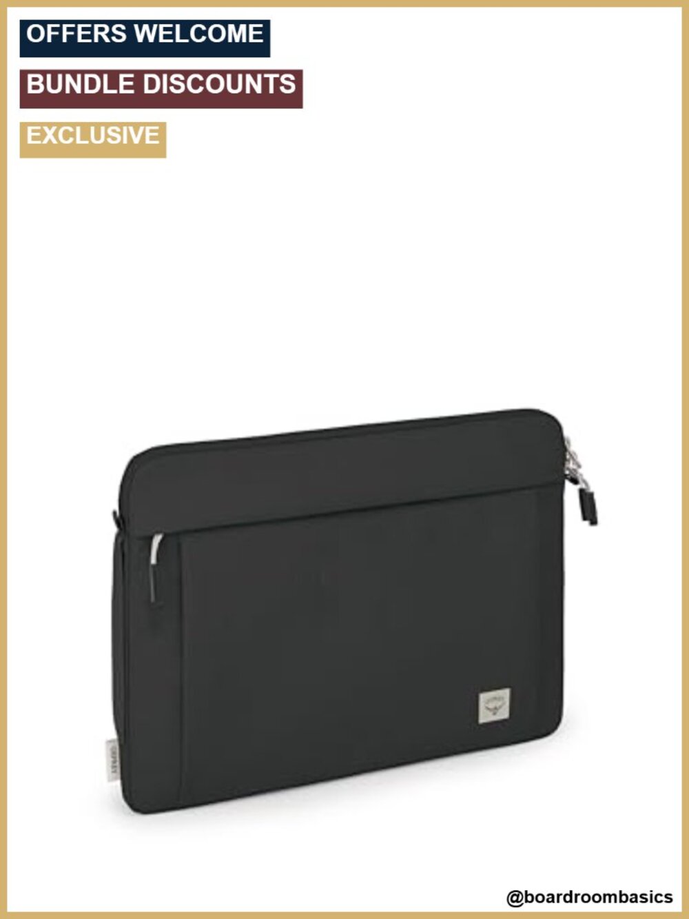 Osprey 16 Inch Laptop Sleeve Padded Polyester Case Carry Handle
